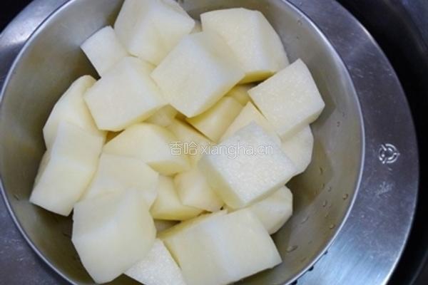 海苔焗烤马铃薯的做法图解1