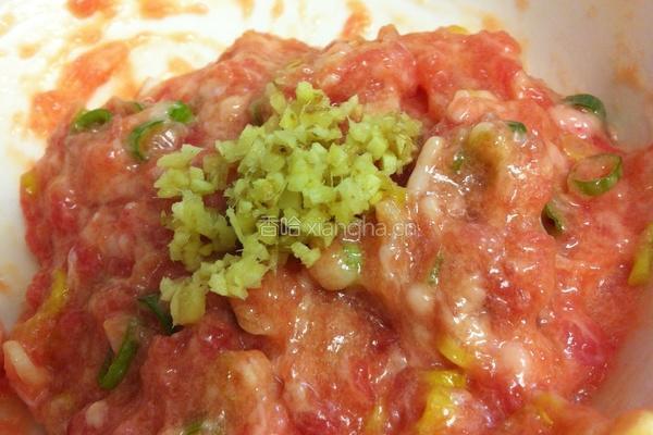 茄汁肉丸意大利面的做法图解3