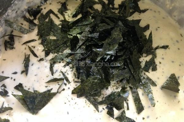 芝麻海苔薄饼的做法图解10