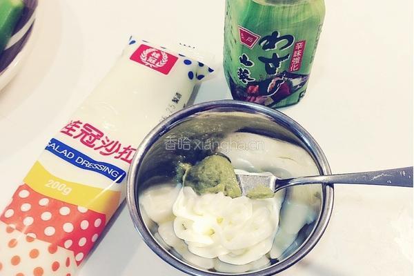 秋葵吐司的做法图解2