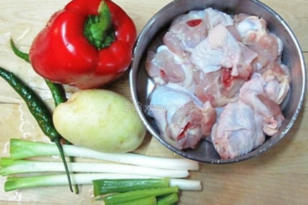 甜椒薯仔鸡翼的做法图解1