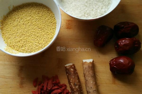 健脾养胃粥的做法图解1