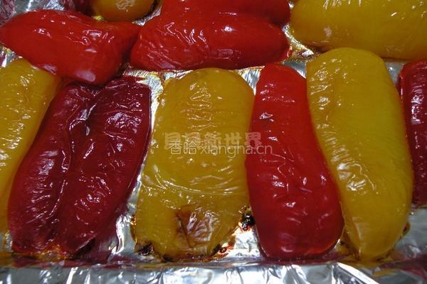 果香风味烤甜椒的做法图解2