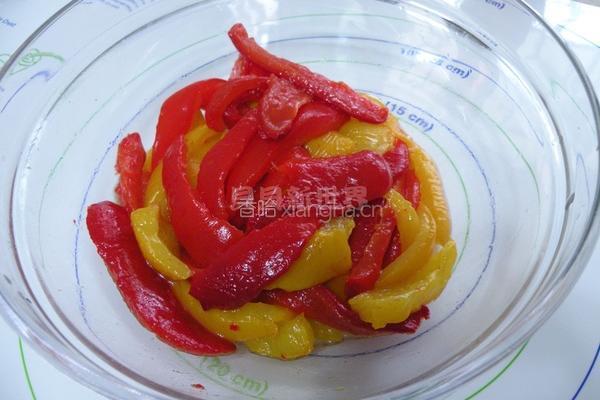 果香风味烤甜椒的做法图解3