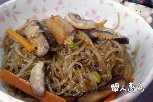 韩式炒薯粉的做法图解4