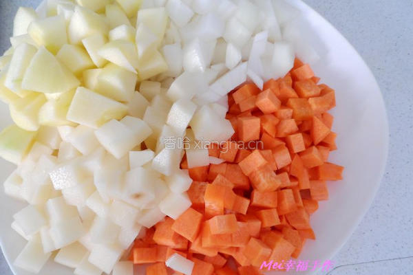 宝宝咖哩饭饭的做法图解1