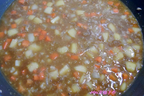 宝宝咖哩饭饭的做法图解3