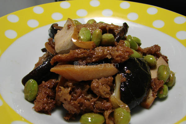 红烧烤麸