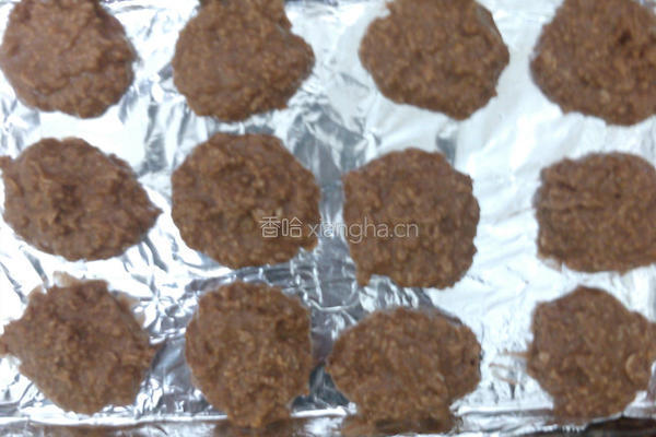 燕麦可可饼干的做法图解5