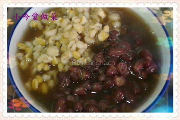 薏仁燕麦片红豆汤的做法图解6