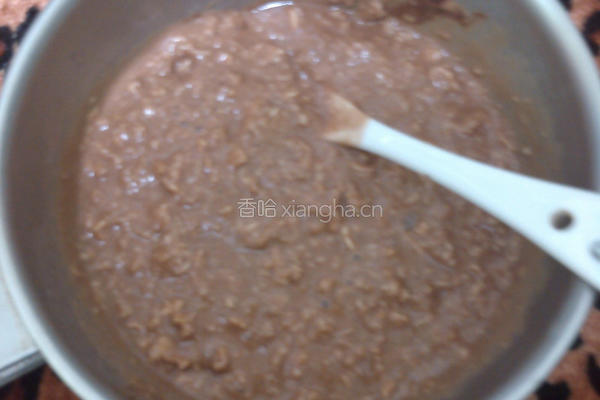 燕麦可可饼干的做法图解3