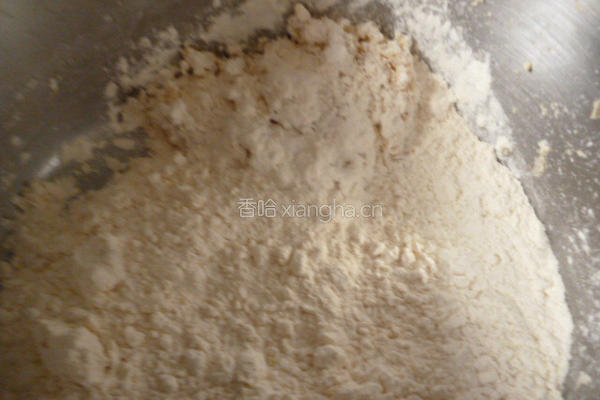 海苔豆渣煎饼的做法图解1