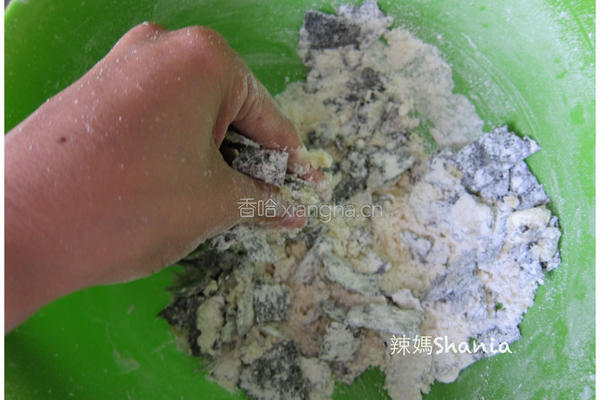 海苔咸饼干的做法图解2