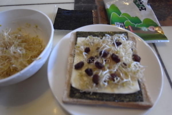 元本山海苔土司卷的做法图解3