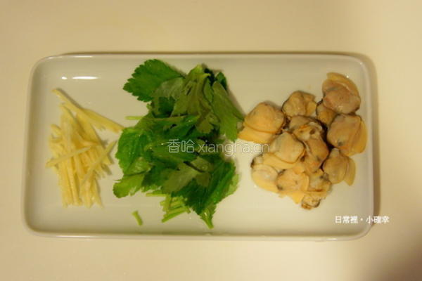 冬瓜蛤蛎蟹肉炊饭的做法图解4