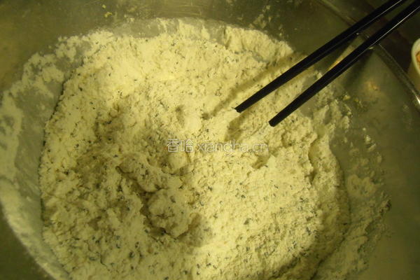 芝麻麦片硬饼干的做法图解2