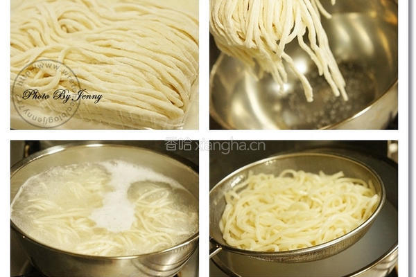 榨菜肉末拌面的做法图解3