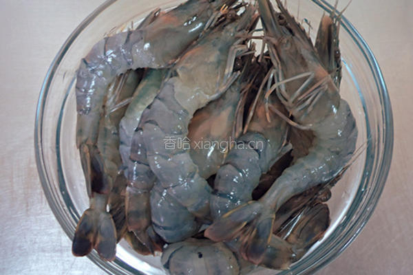 明虾粉丝煲的做法图解2