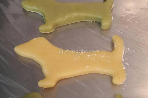 南瓜狗饼干的做法图解6