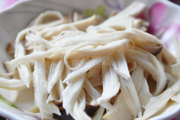 海苔蕈丝的做法图解2