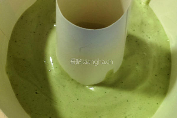日式抹茶戚风蛋糕的做法图解5