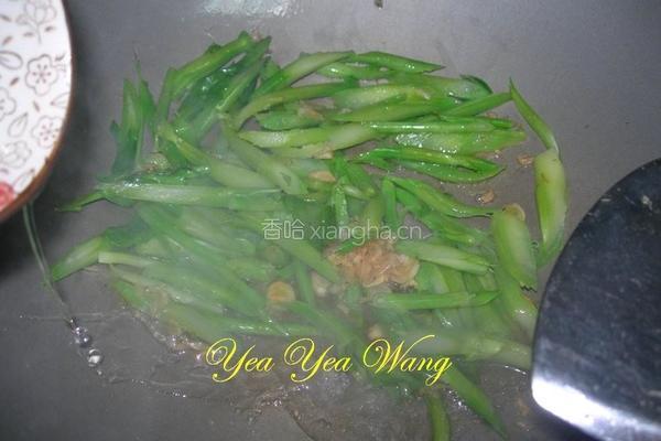 清炒芥蓝菜的做法图解4