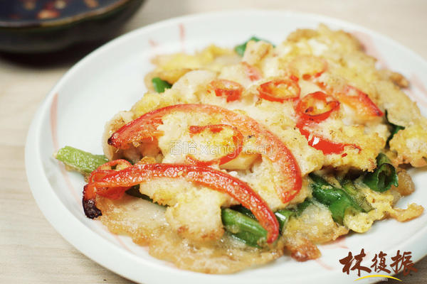 韩风蟹肉葱煎饼的做法图解14