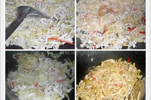 榨菜肉丝的做法图解3