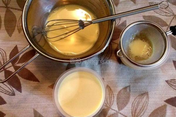 自制蛋豆腐的做法图解3