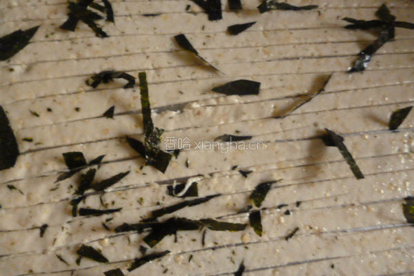 海苔豆渣金丝饼的做法图解5