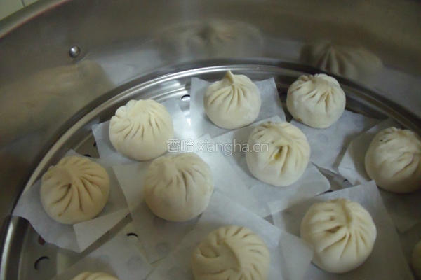 榨菜肉包的做法图解5