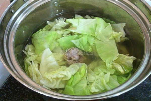 上汤冬菜丸的做法图解3