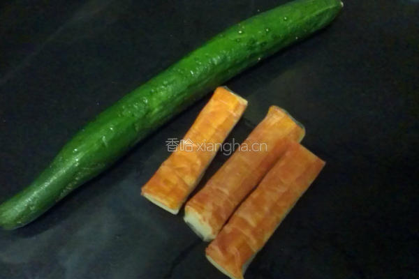 十分钟蟹肉沙拉的做法图解1