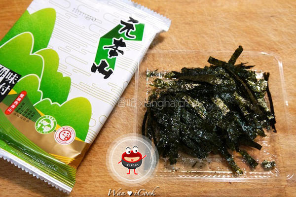 海苔格子松饼的做法图解1