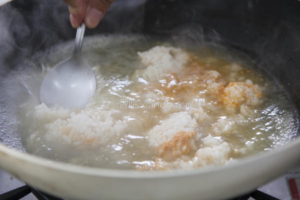 海苔鲜虾蛤蜊杂炊的做法图解2