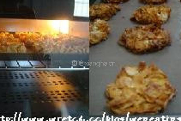 玉米麦片饼干的做法图解3
