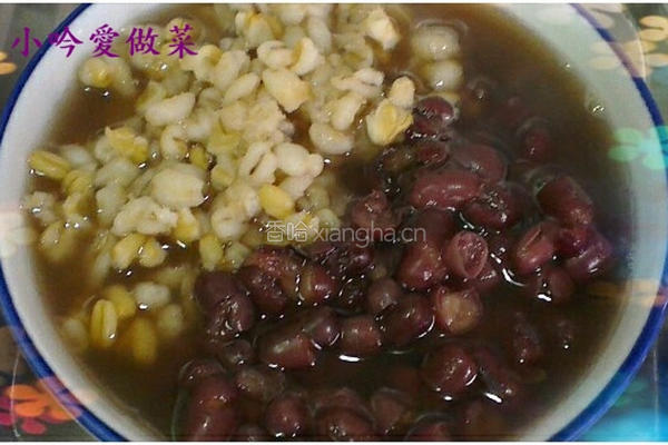 薏仁燕麦片红豆汤