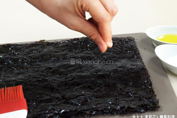 韩式烤海苔的做法图解3