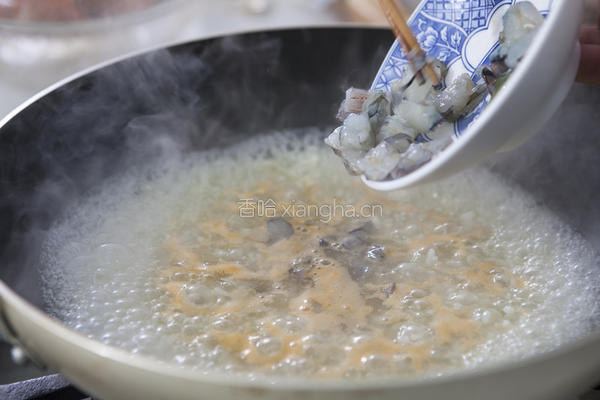 海苔鲜虾蛤蜊杂炊的做法图解4