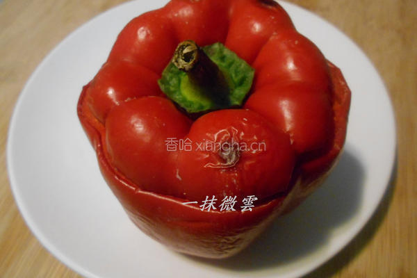 焗烤马铃薯甜椒杯的做法图解12