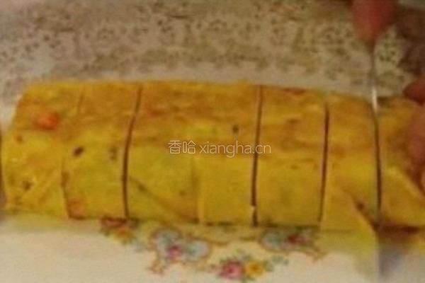 爱心蛋卷的做法图解6