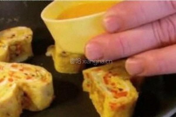 爱心蛋卷的做法图解9