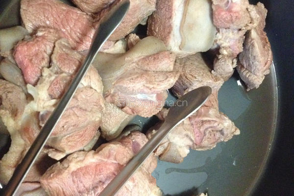 绿咖哩羊肉卷的做法图解1