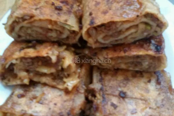 两面煎肉龙的做法图解14