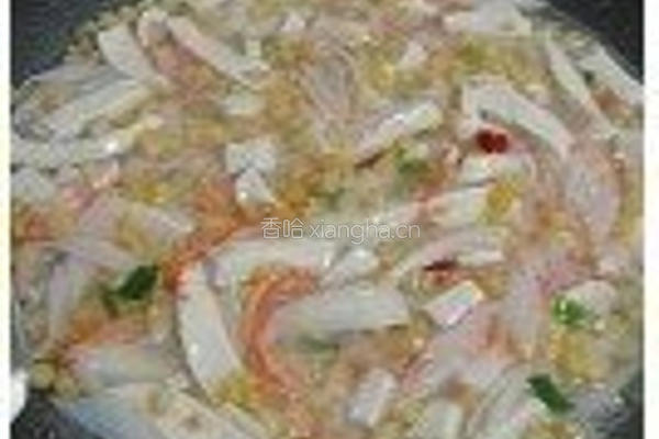蟹肉豆腐羹的做法图解3