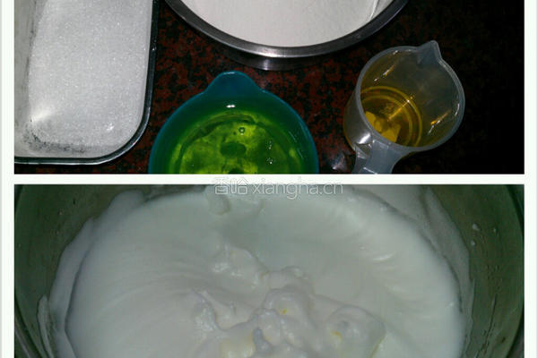 低卡肉松蒸蛋糕的做法图解1
