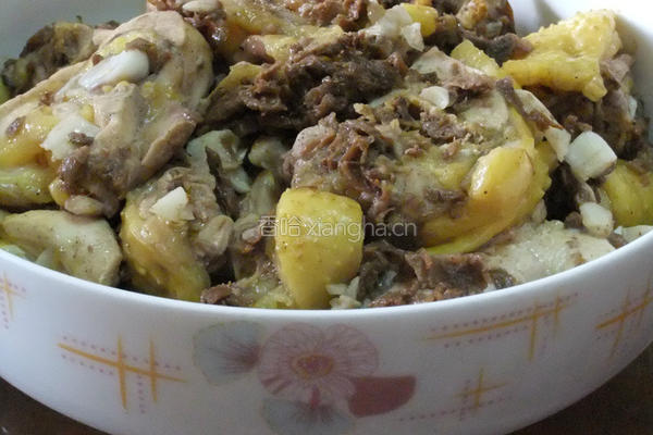 冬菜蒜味鲜鸡肉的做法图解5