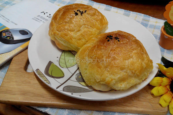 肉松起酥面包的做法图解7