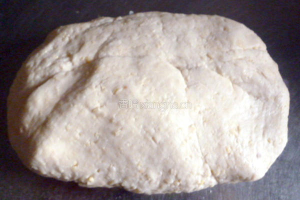 豆渣海苔金丝饼的做法图解2