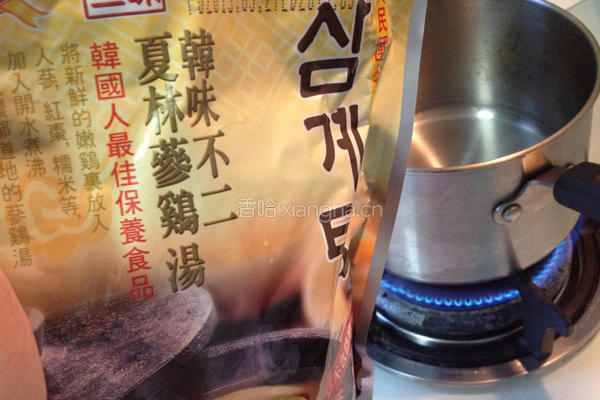 韩式人蔘鸡的做法图解1